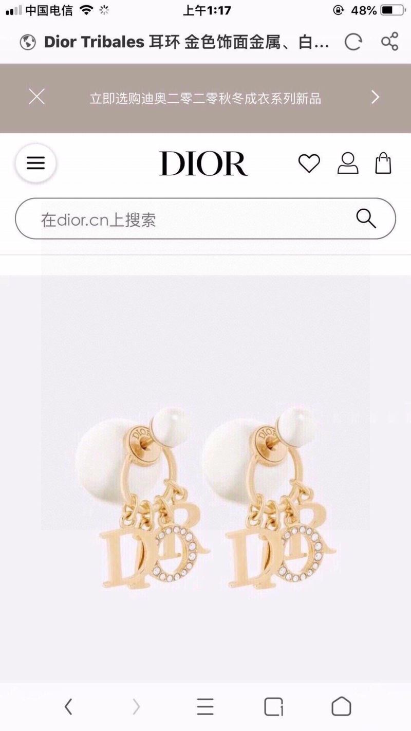 chr1st1an D10r earrings